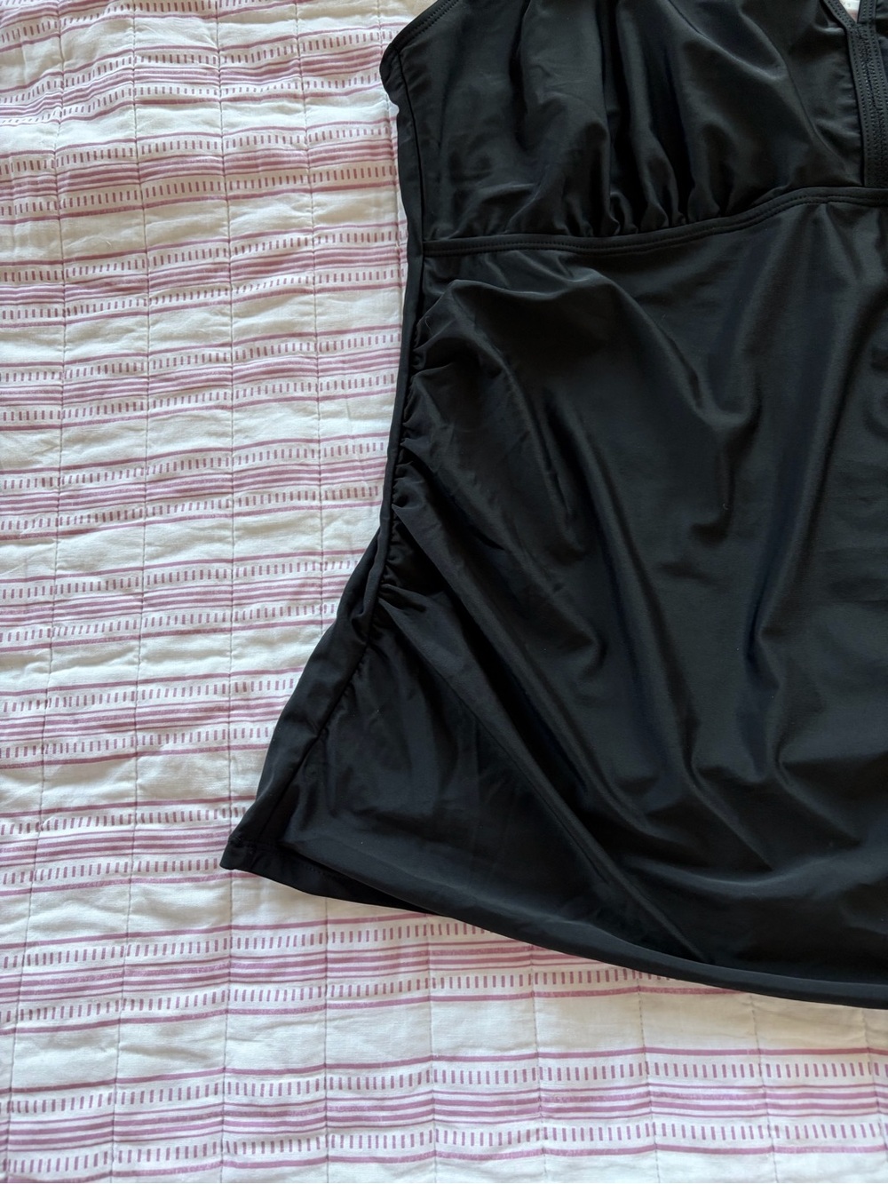 Younique Swim Tankini Black NWT plus size 22 - Picture 7 of 12